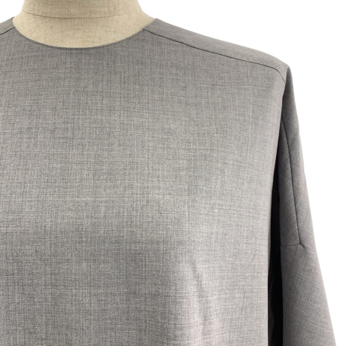 BLAMINK / ブラミンク FALL / フォール ウール クルーネックロングスリーブワンピース