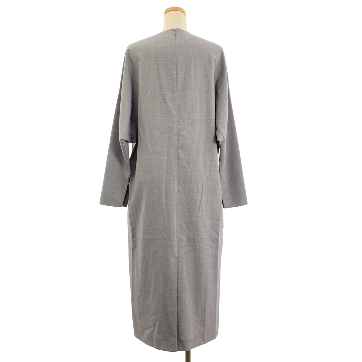 BLAMINK / ブラミンク FALL / フォール ウール クルーネックロングスリーブワンピース