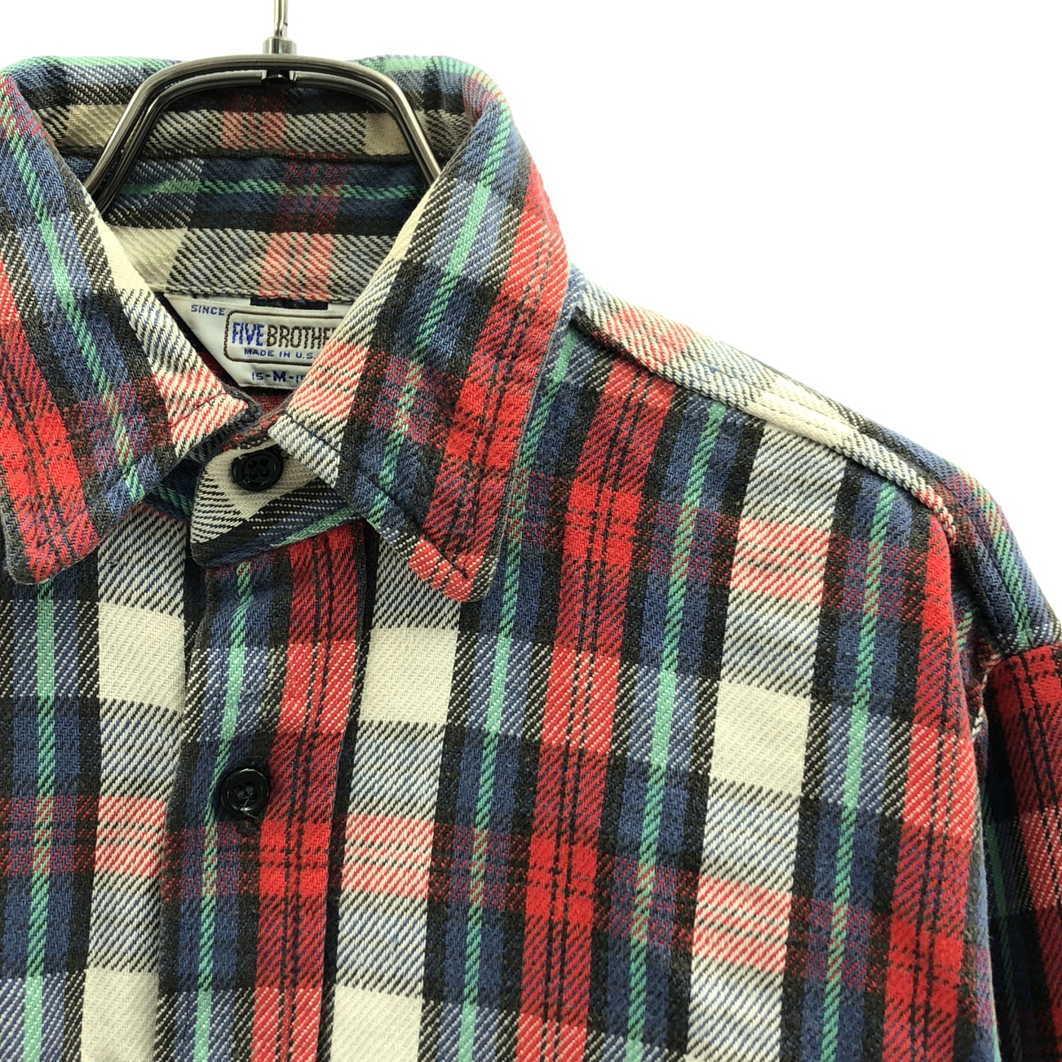 FIVE BROTHER / ファイブブラザー vintage / ヴィンテージ usa製 コットン チェック シャツ