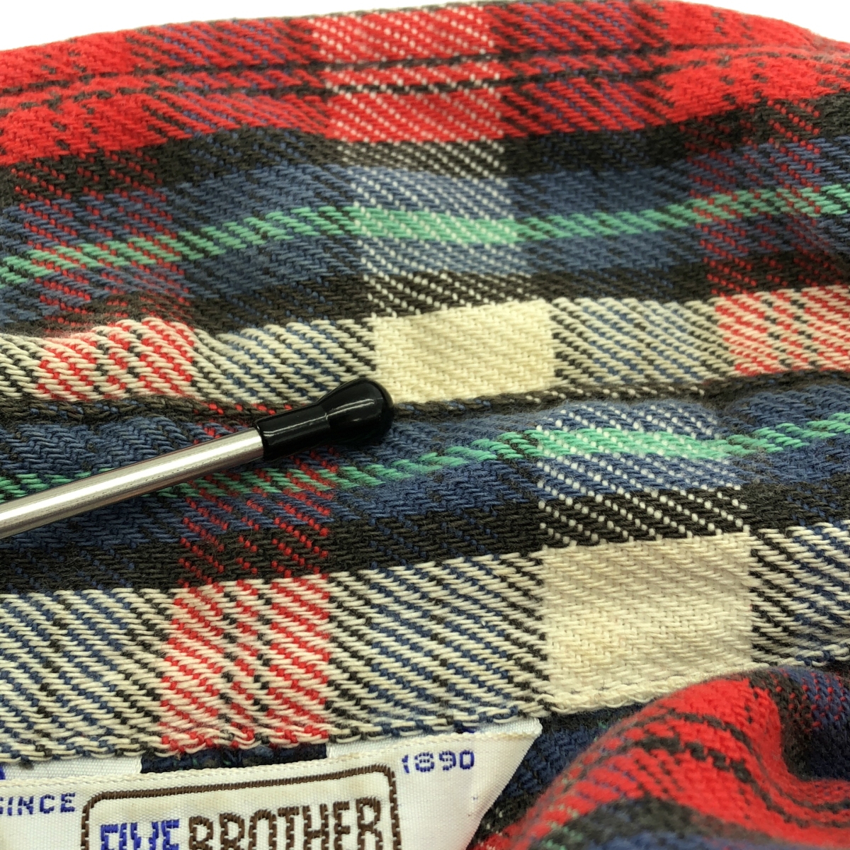 FIVE BROTHER / ファイブブラザー vintage / ヴィンテージ usa製 コットン チェック シャツ