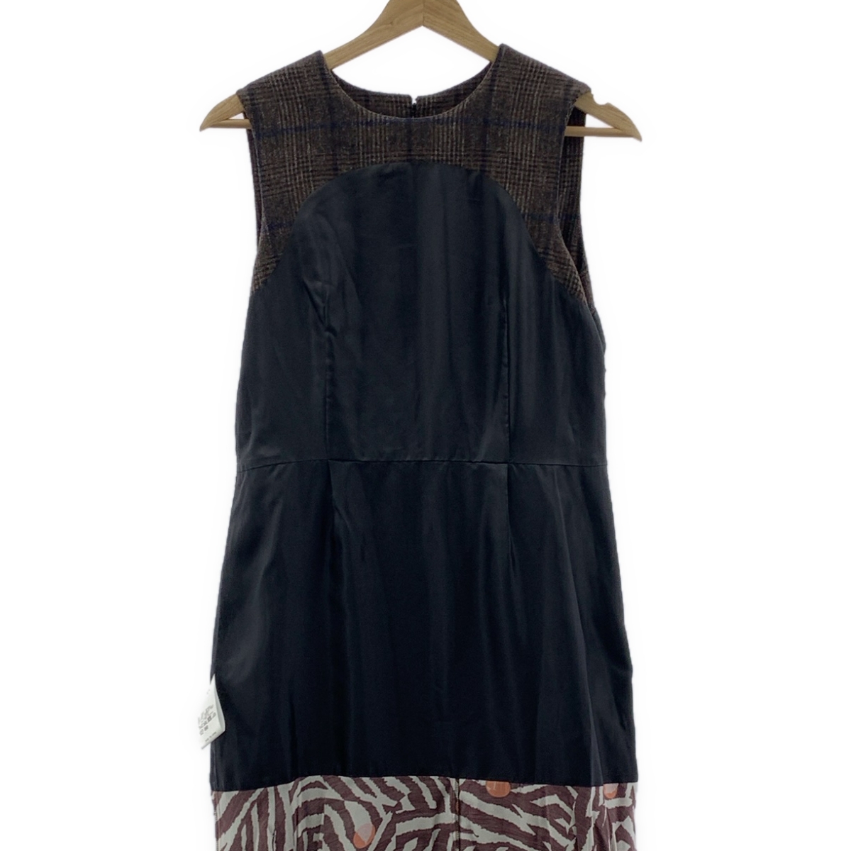 その他 SLIT LAYERED DRESS / スリット レイヤード ポケット付き ドレス ワンピース