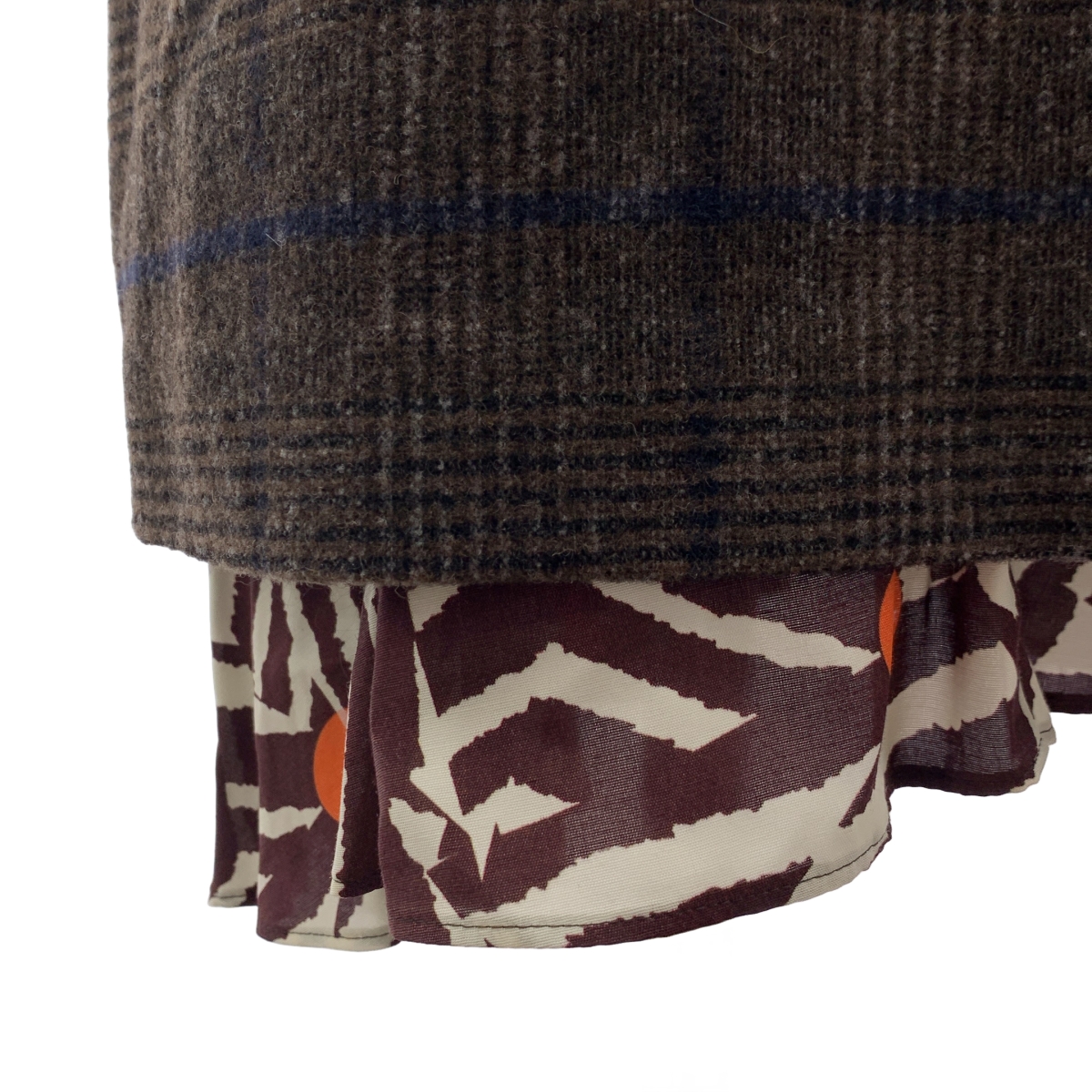 その他 SLIT LAYERED DRESS / スリット レイヤード ポケット付き ドレス ワンピース