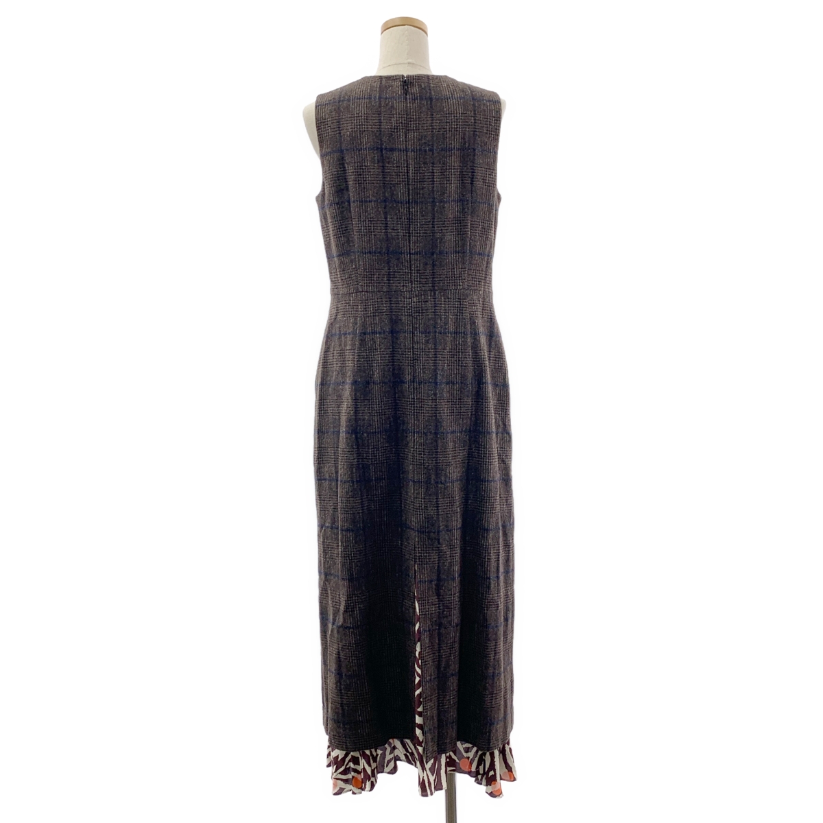 その他 SLIT LAYERED DRESS / スリット レイヤード ポケット付き ドレス ワンピース