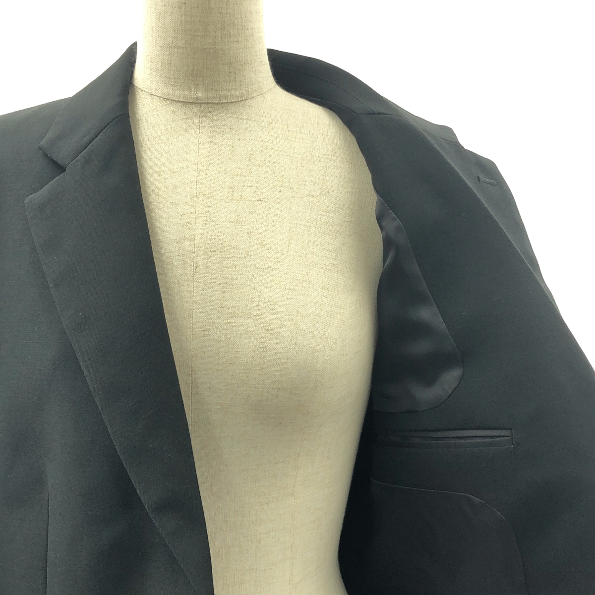 noir kei ninomiya / ノワールケイニノミヤ 変形 ドッキング シングルブレスト オーバー ジャケット