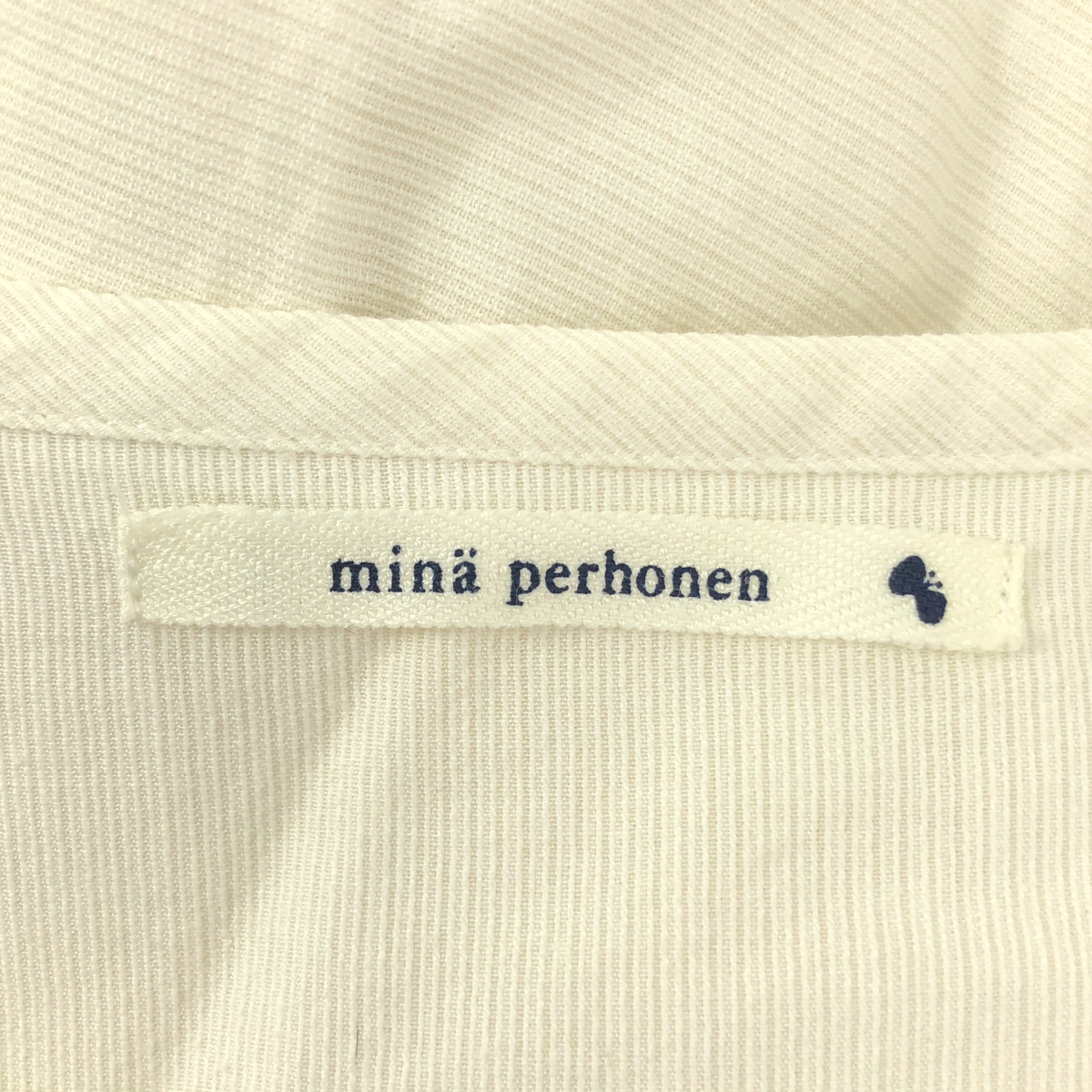 mina perhonen / ミナペルホネン four birds コットン シルク バード 刺しゅう ワンピース