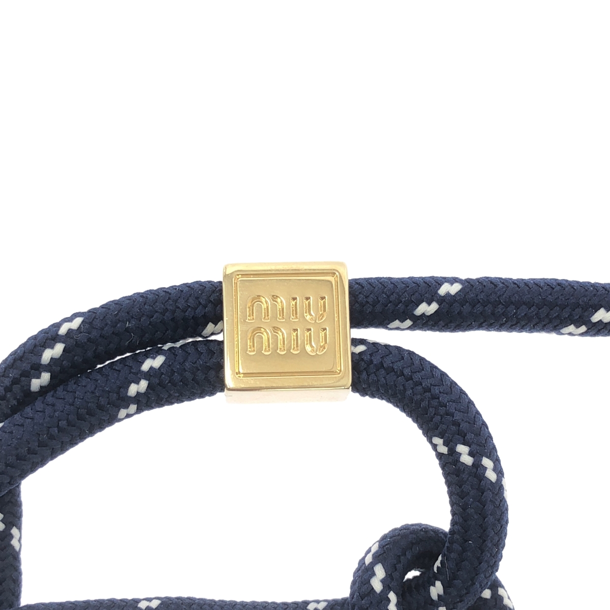 miu miu / ミュウミュウ コード ブレスレット