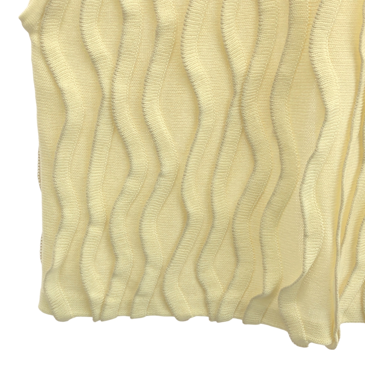 3.1 Phillip Lim / スリーワンフィリップリム Wavy Stitch Cotton Pullover ウェーブステッチ ノースリーブ コットンニット