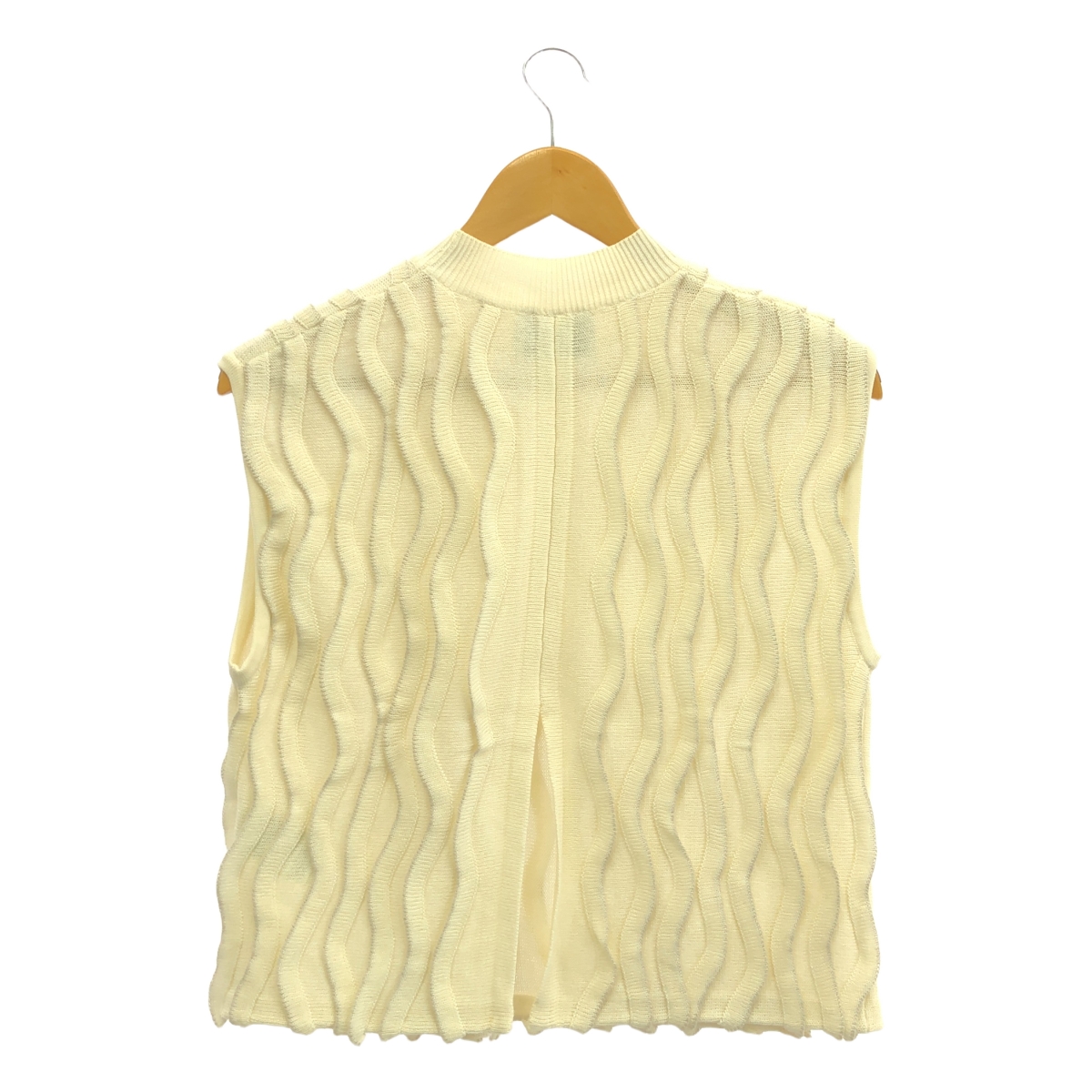 3.1 Phillip Lim / スリーワンフィリップリム Wavy Stitch Cotton Pullover ウェーブステッチ ノースリーブ コットンニット