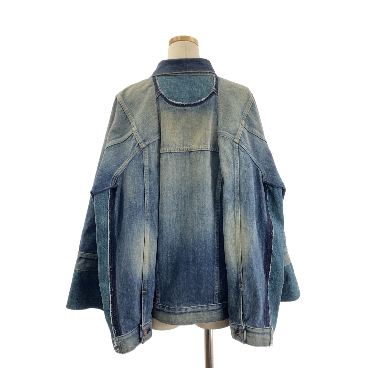 JUNYA WATANABE / ジュンヤワタナベ × Levi's ダメージ加工 再構築 デニムジャケット