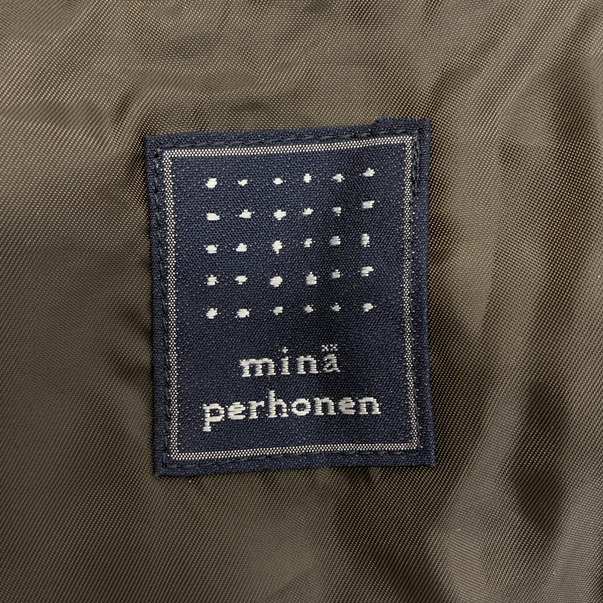 mina perhonen / ミナペルホネン poppy ウール ジャガード プリーツスカート