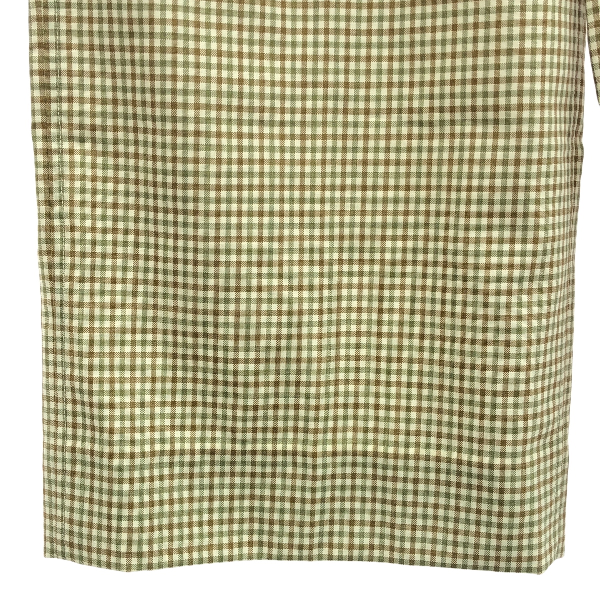 BLAMINK / ブラミンク ウール チェック ワイド イージーパンツ