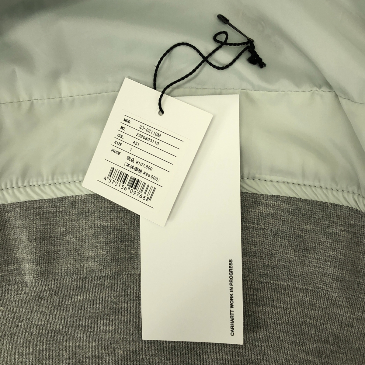 sacai / サカイ ×CARHARTT WIP / Canvas MA-1 Jacket ドッキング ミシガン ジャケット