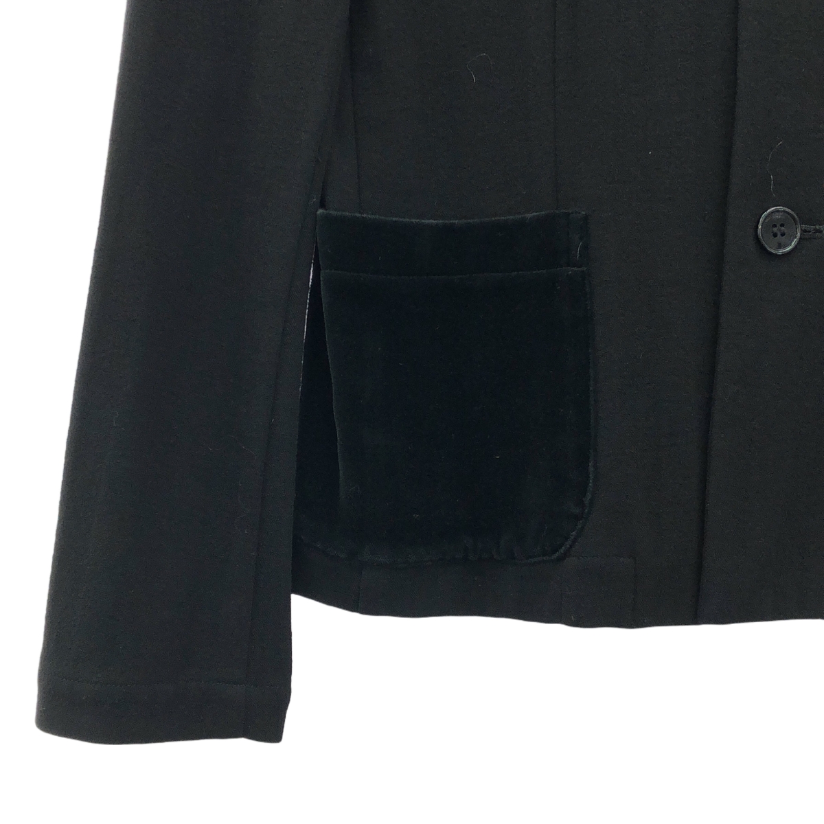 tricot COMME des GARCONS / トリココムデギャルソン 別珍 ラウンドカラージャケット