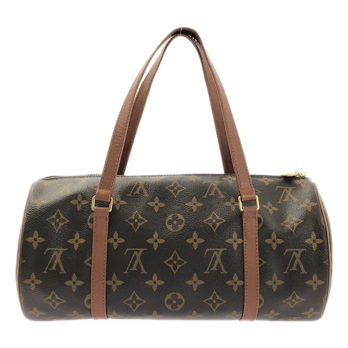 Louis Vuitton / ルイヴィトン モノグラム パピヨン30 レザー ハンドバッグ ドラム / M51365