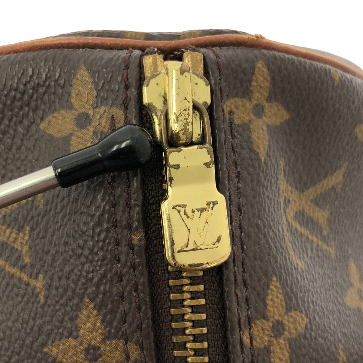 Louis Vuitton / ルイヴィトン モノグラム パピヨン30 レザー ハンドバッグ ドラム / M51365