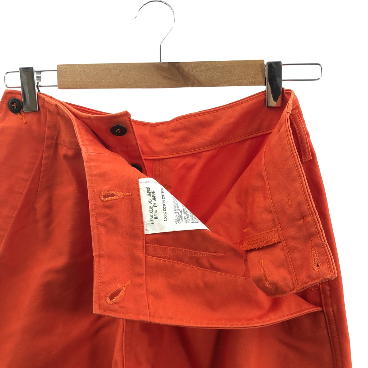 ​TUKI / ツキ MILITARY BAGGS (REVERSE) ミリタリーバグス バックサテン コットン パンツ