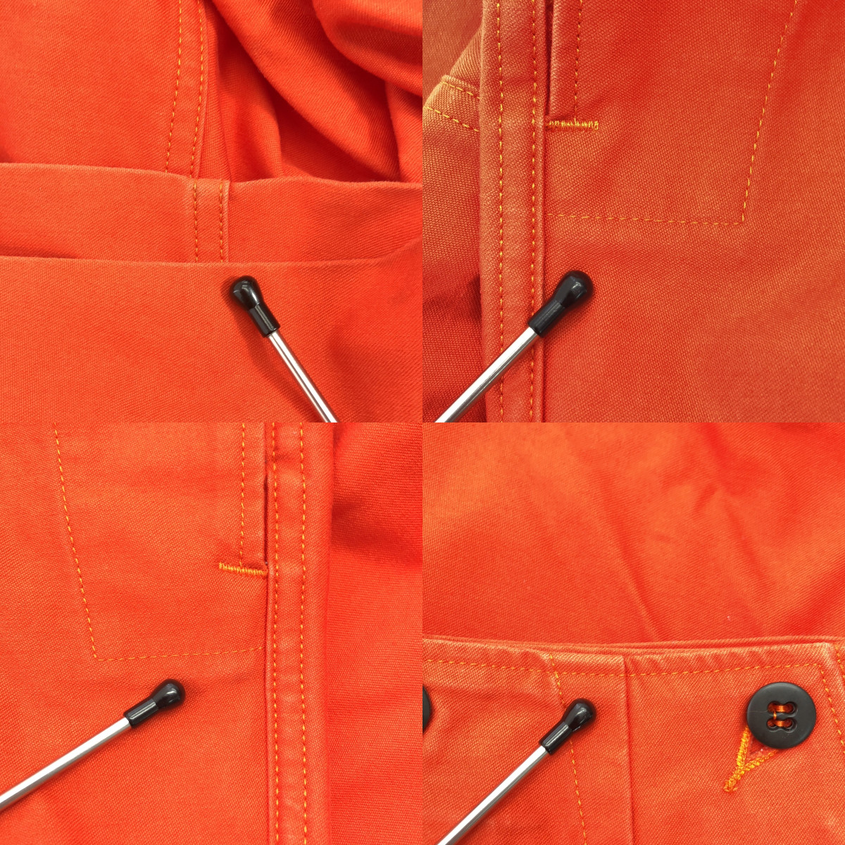 ​TUKI / ツキ MILITARY BAGGS (REVERSE) ミリタリーバグス バックサテン コットン パンツ