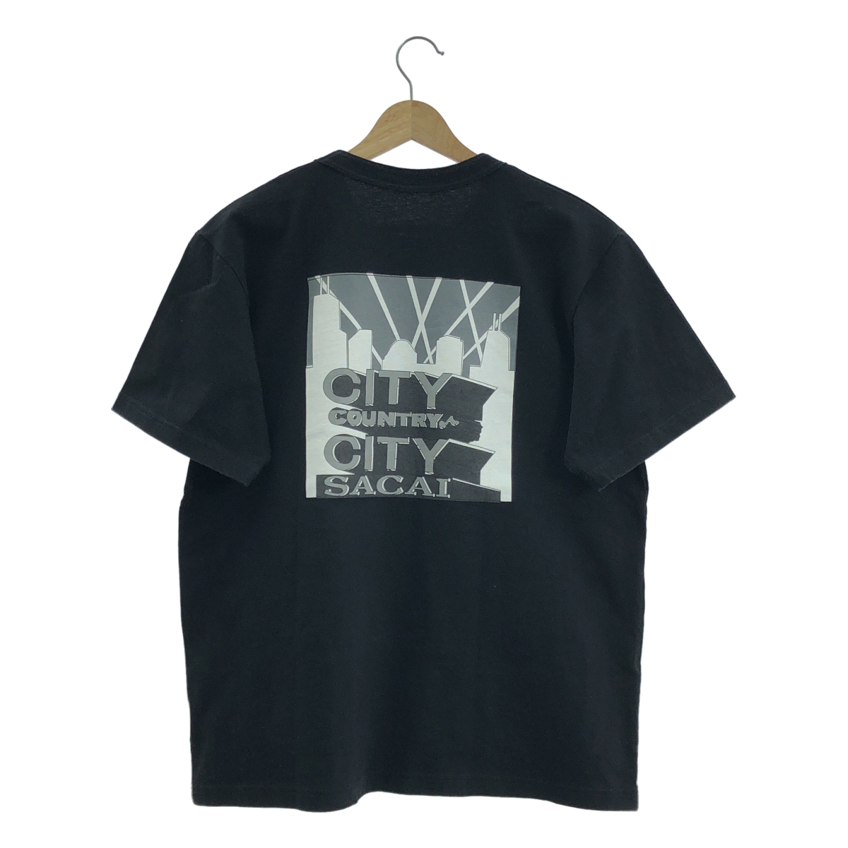 sacai / サカイ ×CITY COUNTRY CITY シティーカントリーシティー / プリント Tシャツ