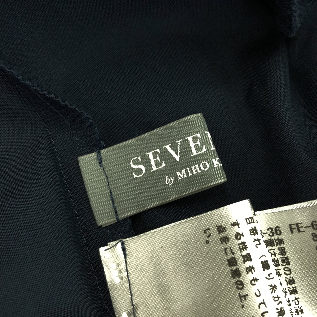 SEVEN TEN by MIHO KAWAHITO / セブンテンバイミホカワヒト すずらんプリント シアー ワンピース / 裏地付き