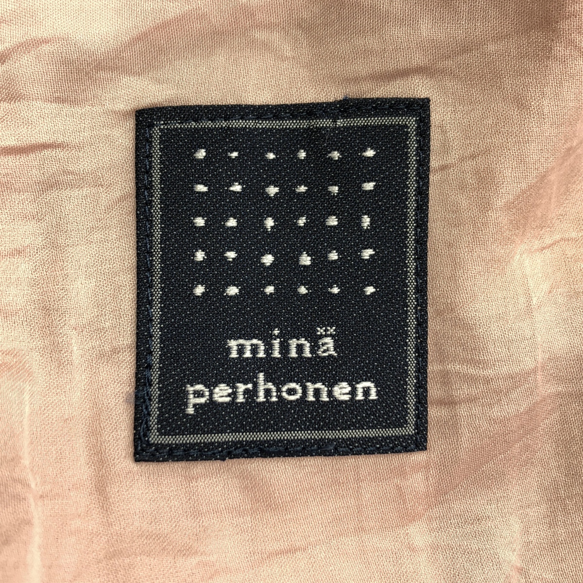 mina perhonen / ミナペルホネン jelly / ジェリー リネン ボリューム ワンピース / 裏地付き