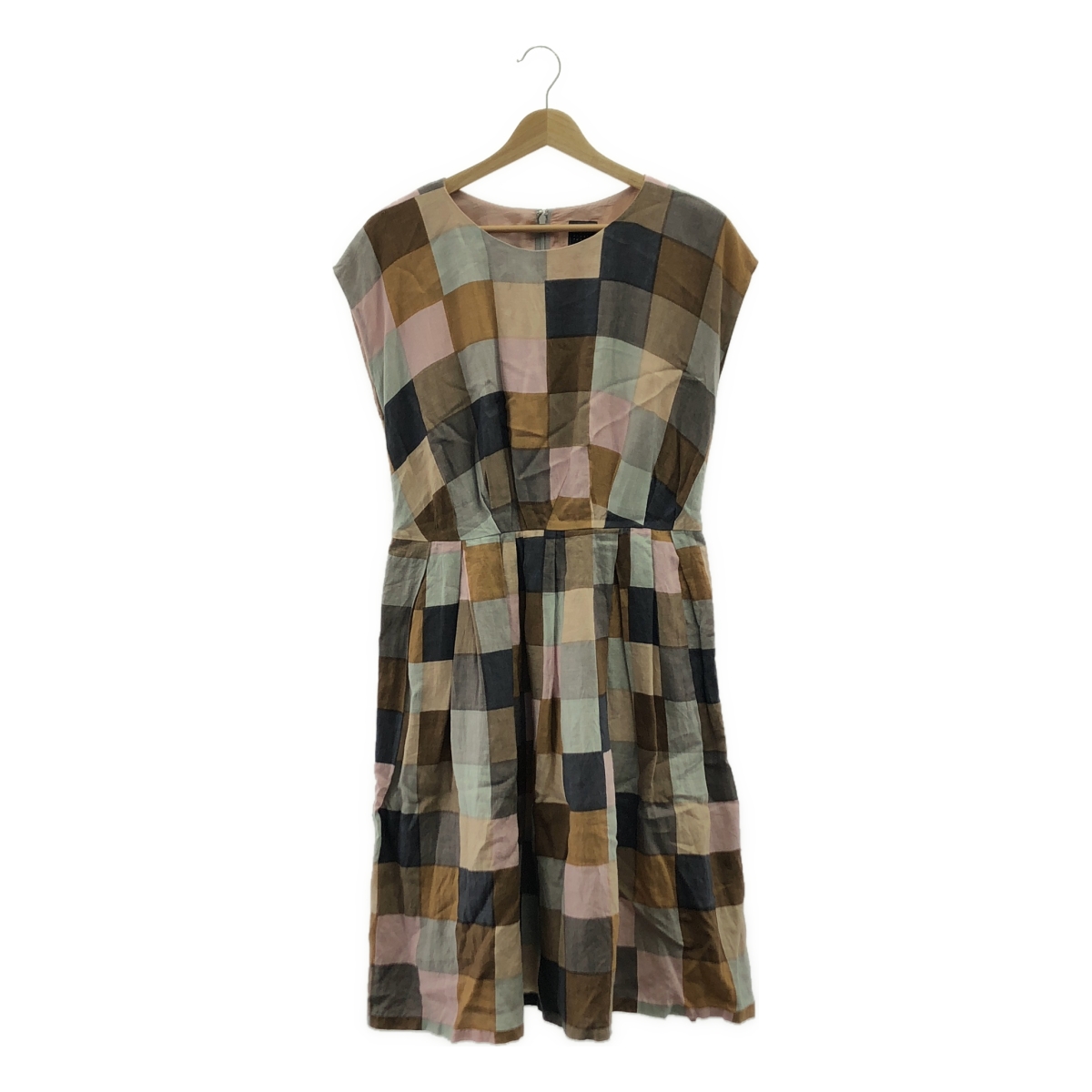 mina perhonen / ミナペルホネン jelly / ジェリー リネン ボリューム ワンピース / 裏地付き