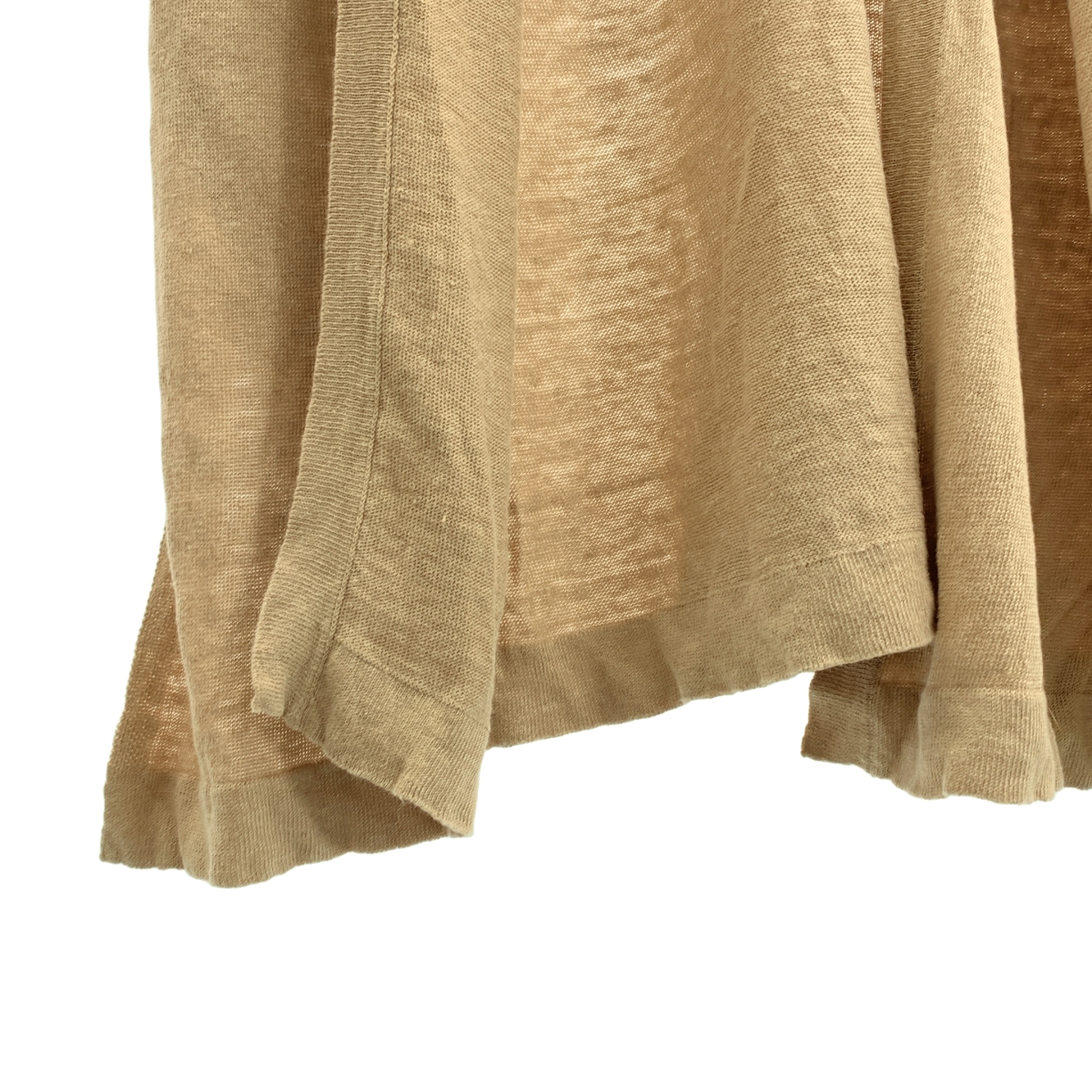 ENFOLD / エンフォルド リネン ロングカーディガン