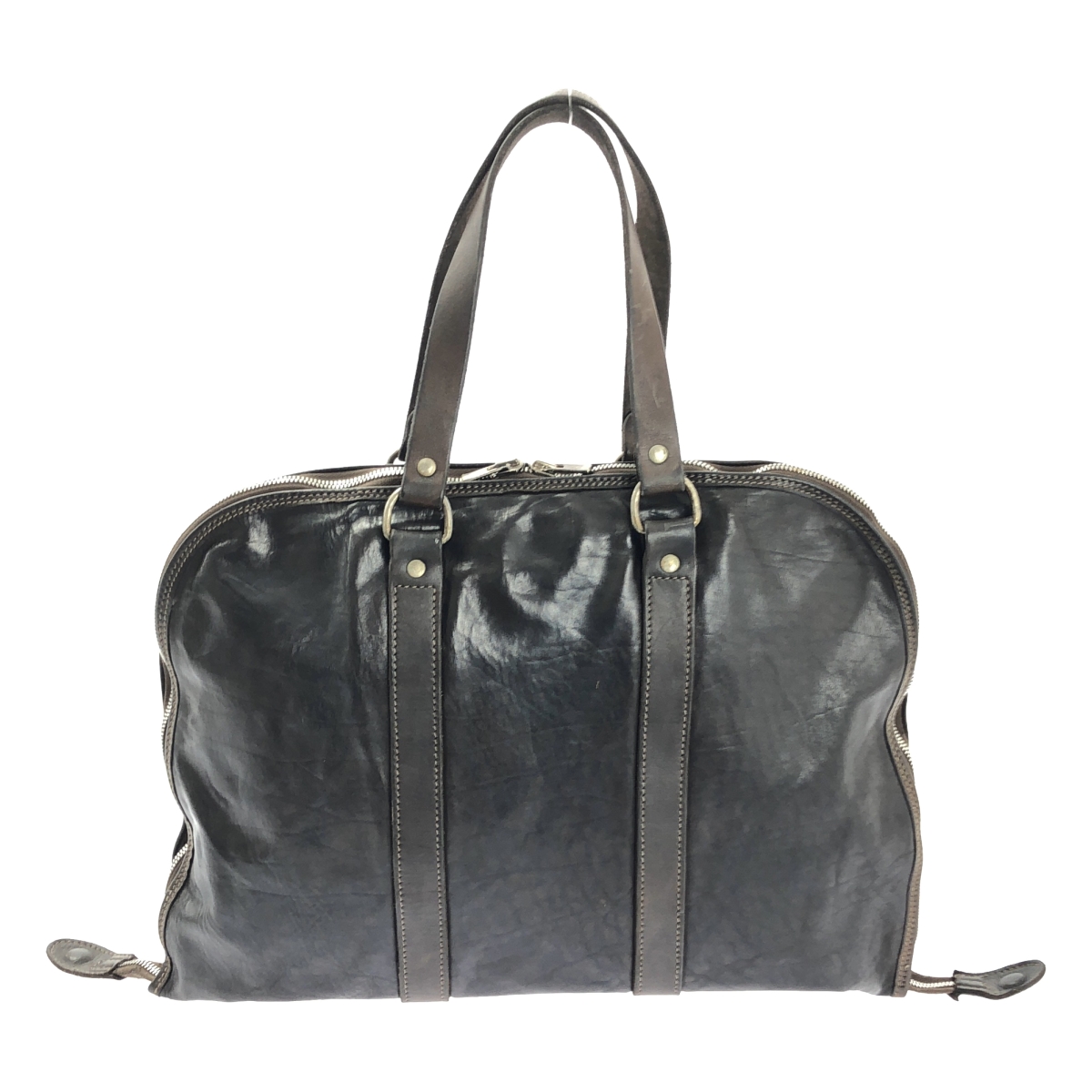 GUIDI / グイディ GB1 leather bag / レザー ボストンバッグ