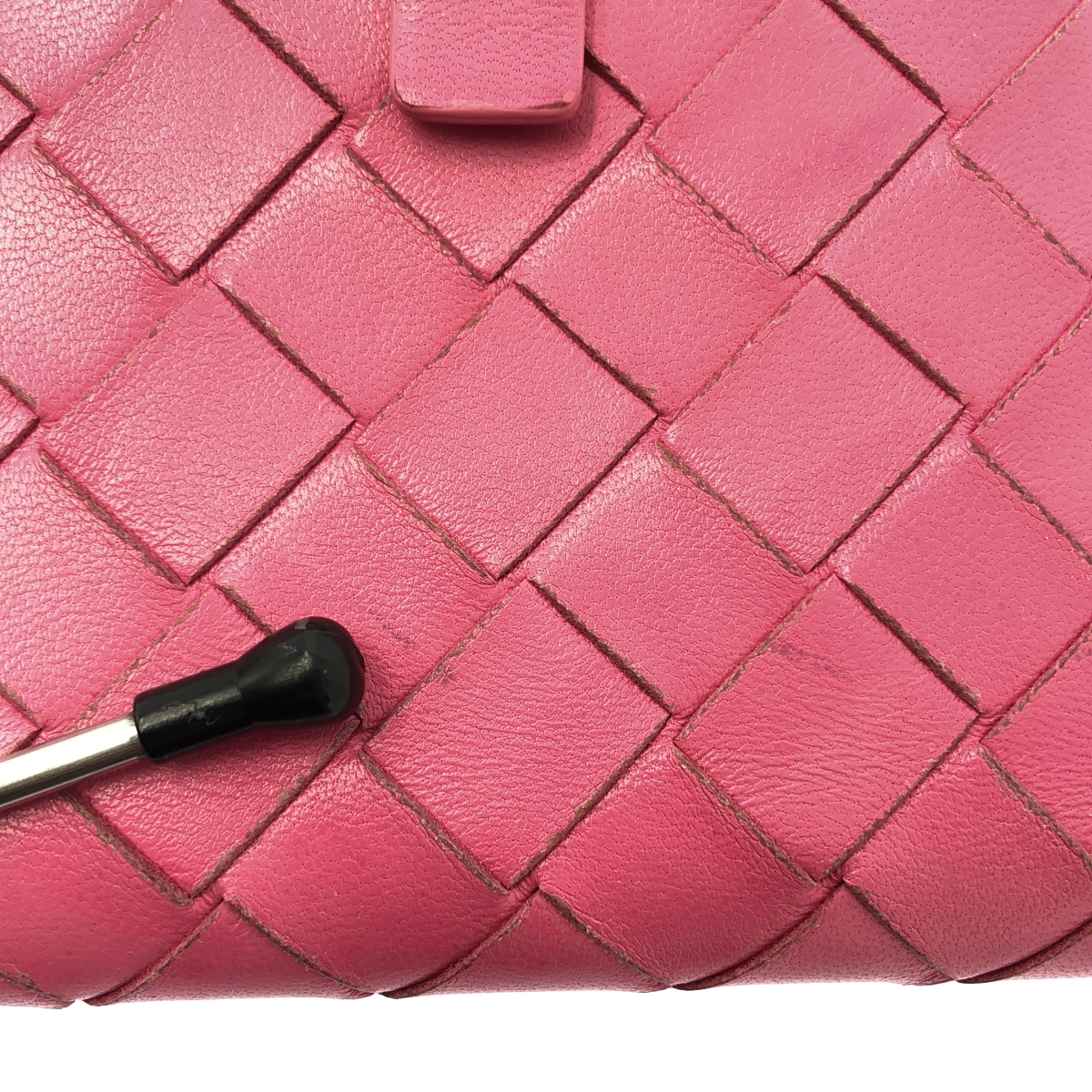 BOTTEGA VENETA / ボッテガヴェネタ イントレチャート 二つ折り 財布