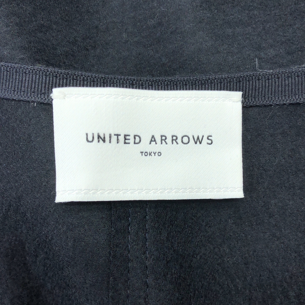 UNITED ARROWS / ユナイテッドアローズ ウール ポケット付き オーバー ドレス ワンピース