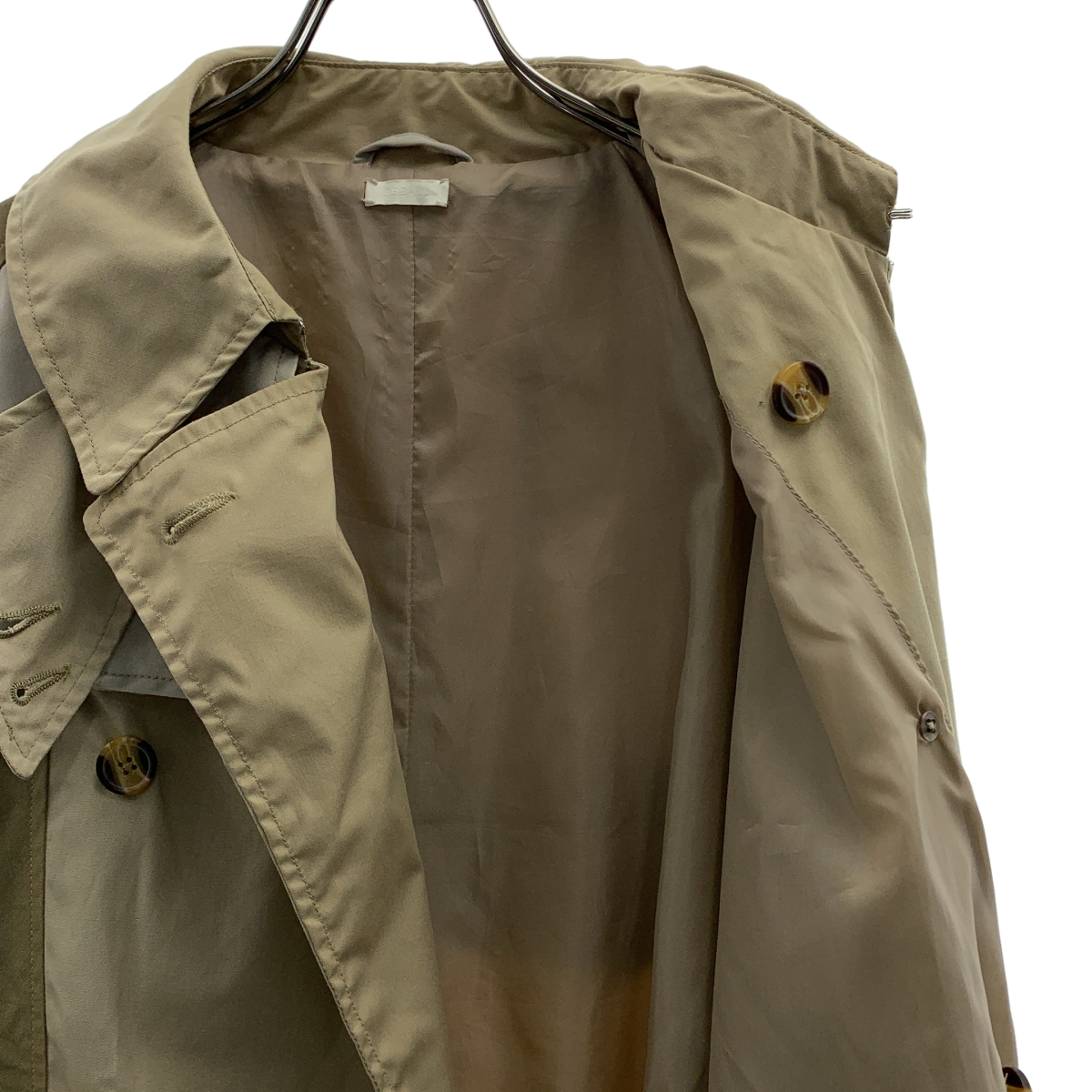 SEEALL / シーオール RECONSTRUCTED TRENCH トレンチコート