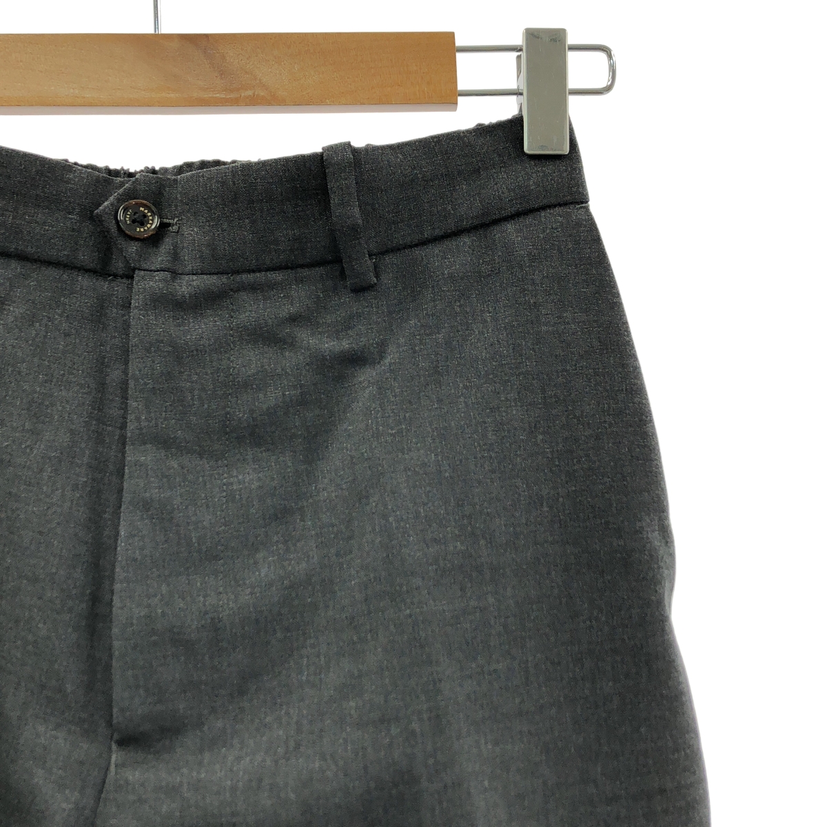 MARKAWARE / マーカウェア FLAT FRONT TROUSERS ORGANIC WOOL TROPICAL / テーパード スラックス パンツ