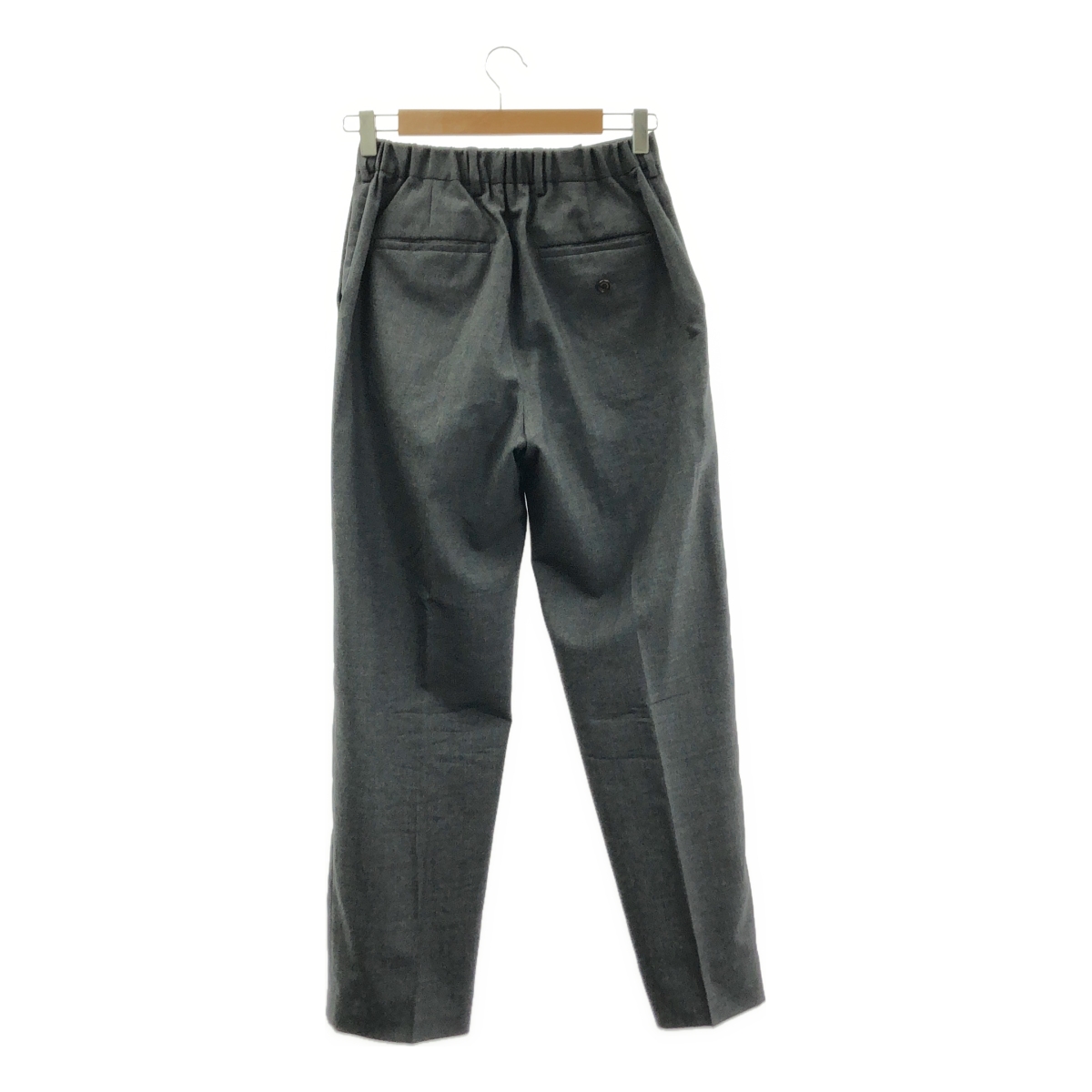 MARKAWARE / マーカウェア FLAT FRONT TROUSERS ORGANIC WOOL TROPICAL / テーパード スラックス パンツ