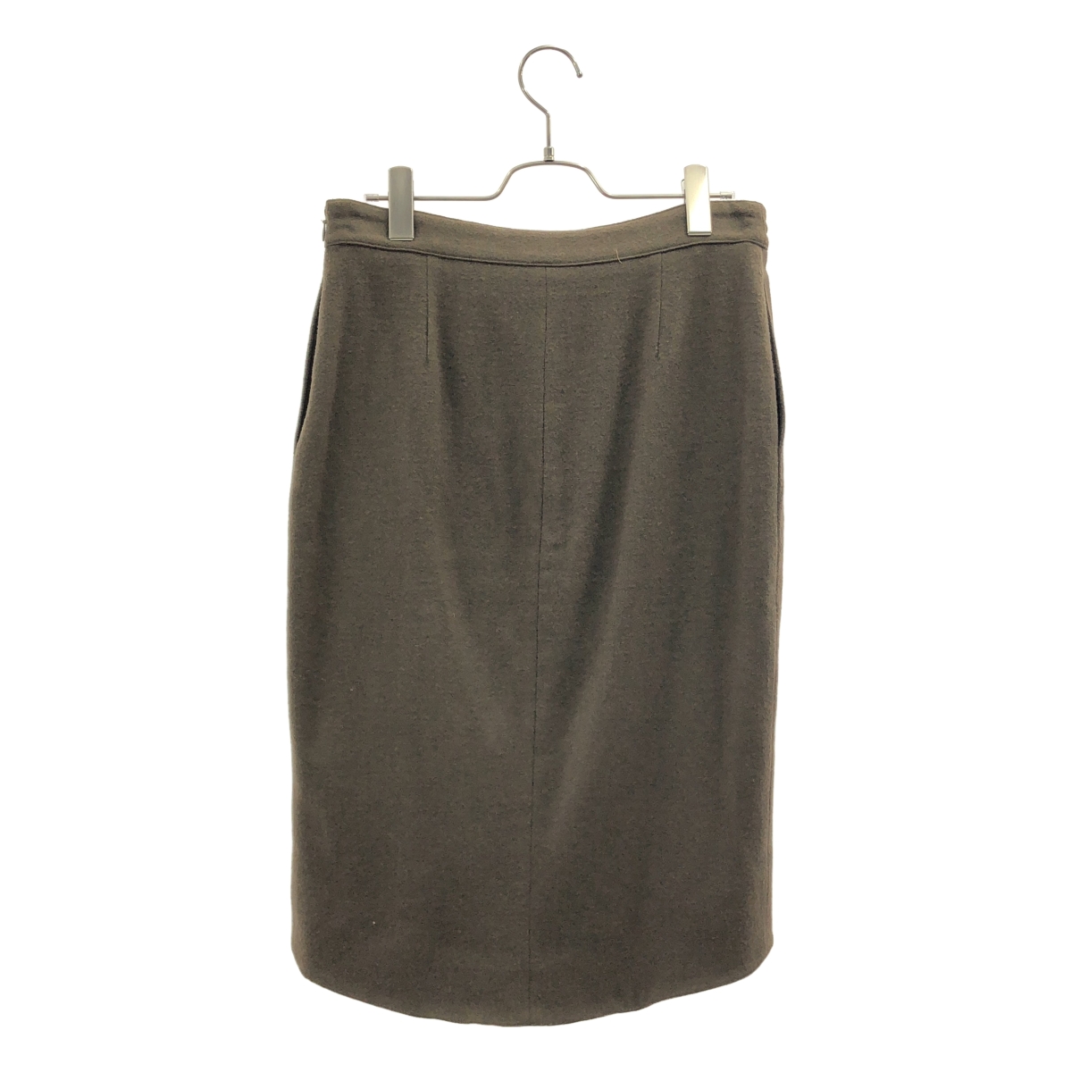 GIVENCHY / ジバンシィ ウール アシンメトリー ロング スカート