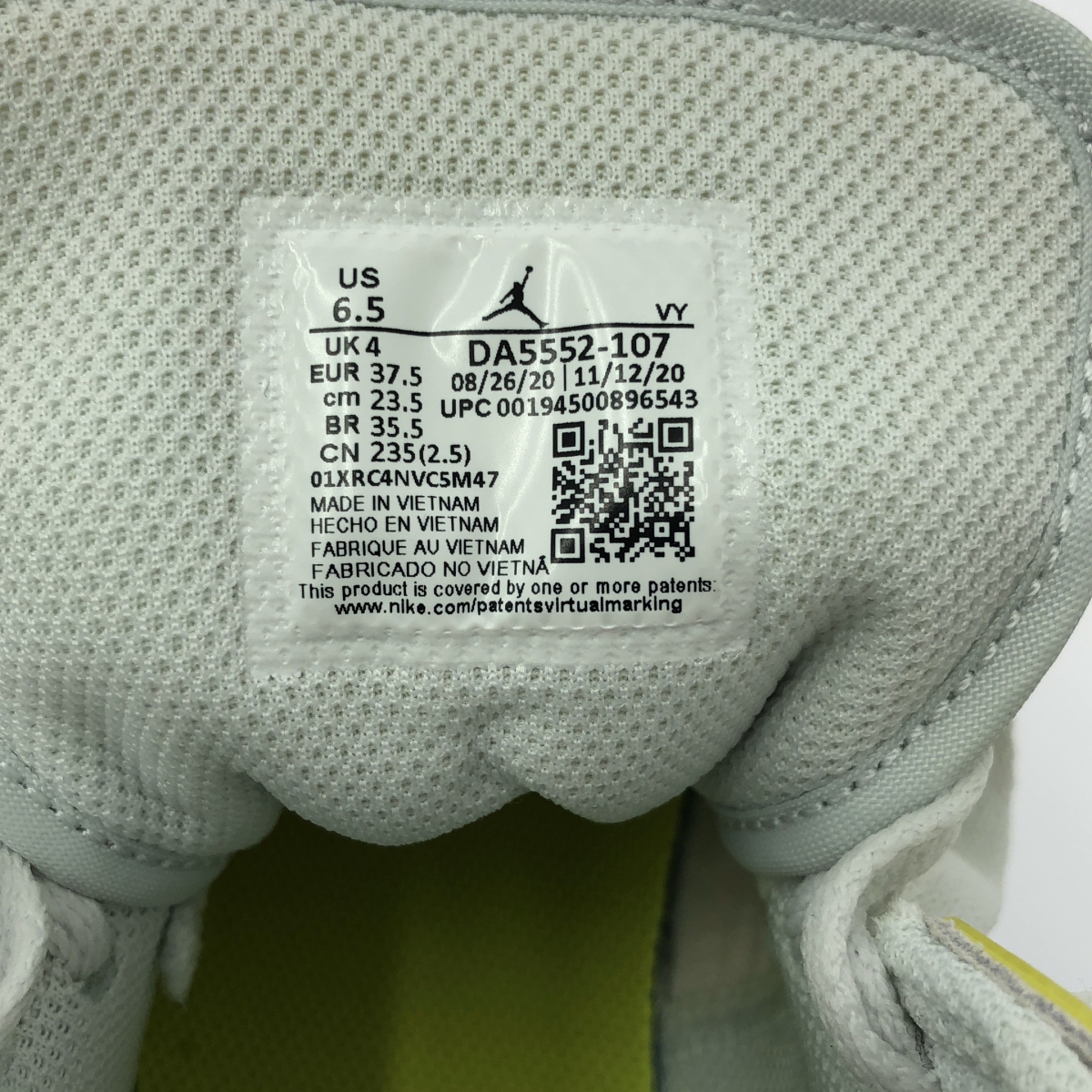 NIKE / ナイキ WMNS AIR JORDAN 1 MID LX OPTI YELLOW ウィメンズ エアジョーダン1 ミッド オプティイエロー スニーカー