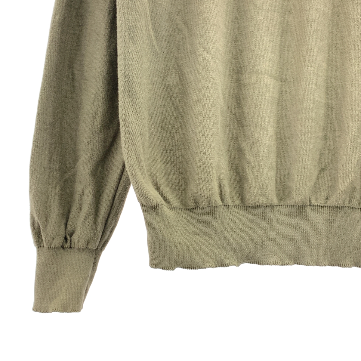 Maison Martin Margiela / メゾンマルタンマルジェラ コットン エルボーパッチ クルーネックニット