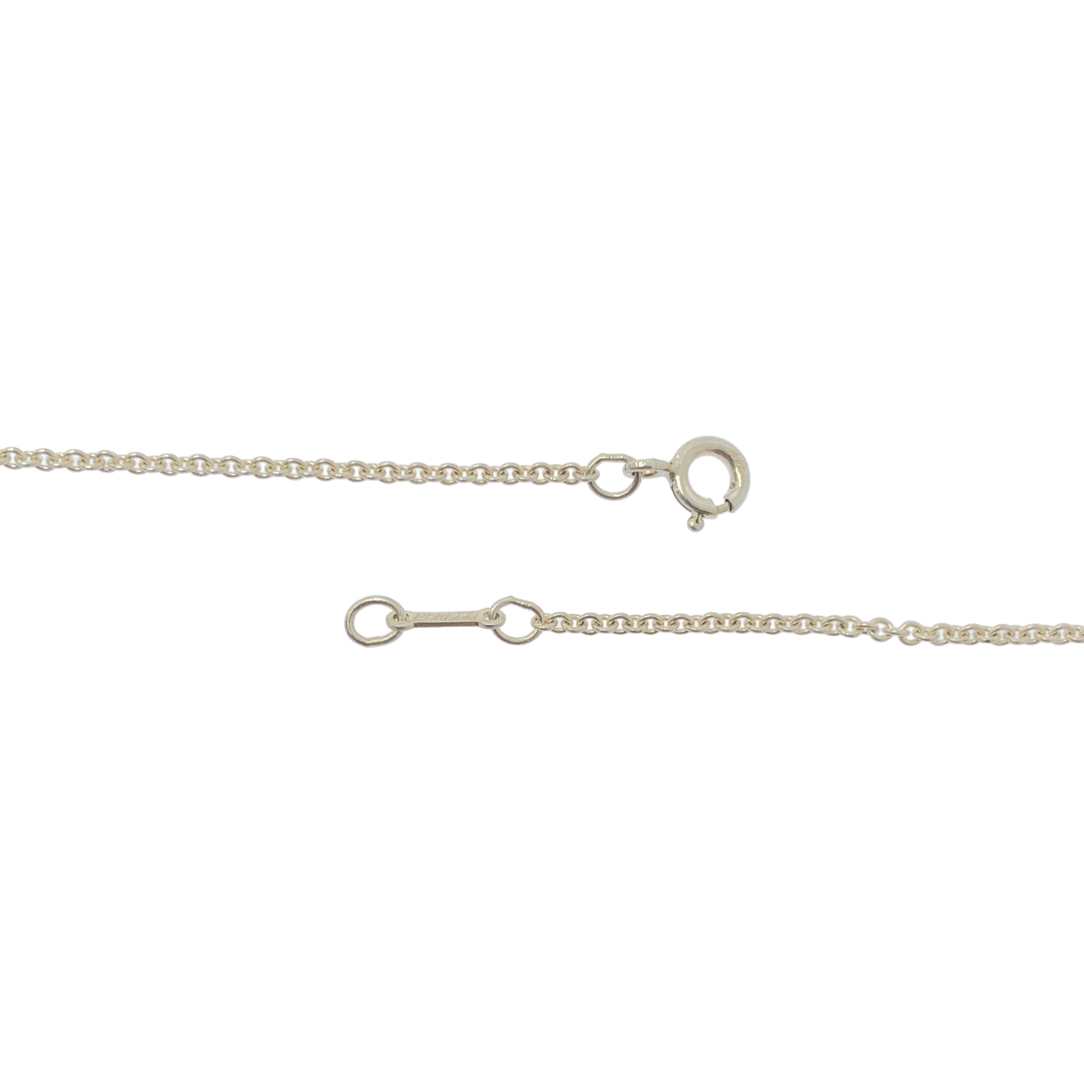 Tiffany & Co / ティファニー Elsa Peretti エルサ・ペレッティ / インフィニティ オープンクロス ネックレス シルバー925