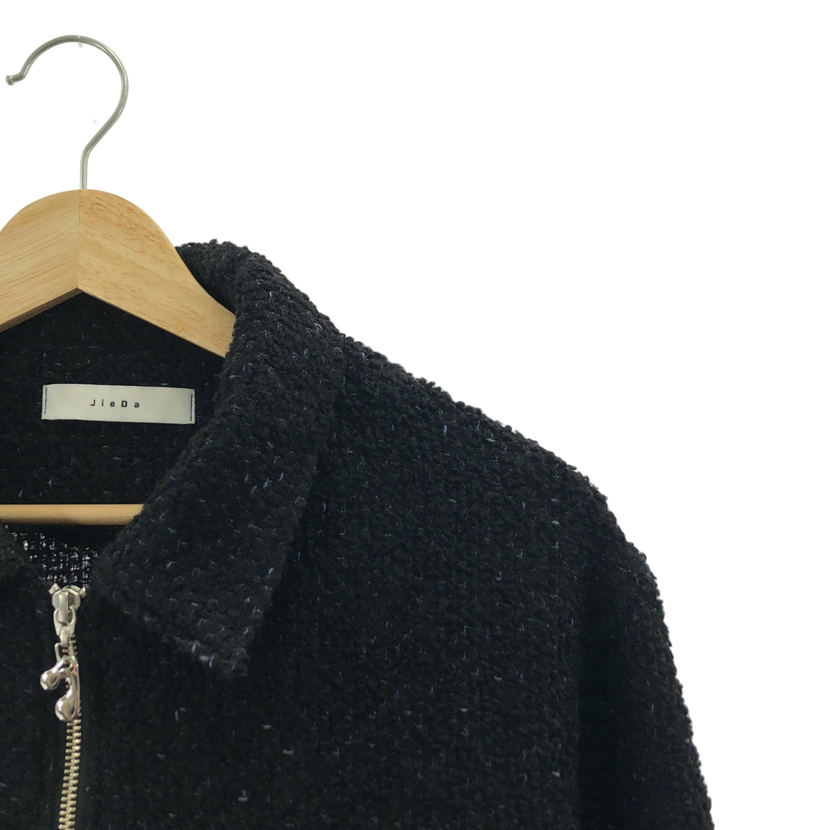 JieDa / ジエダ TWEED ZIP SHIRT ツイード ジップ シャツ ジャケット