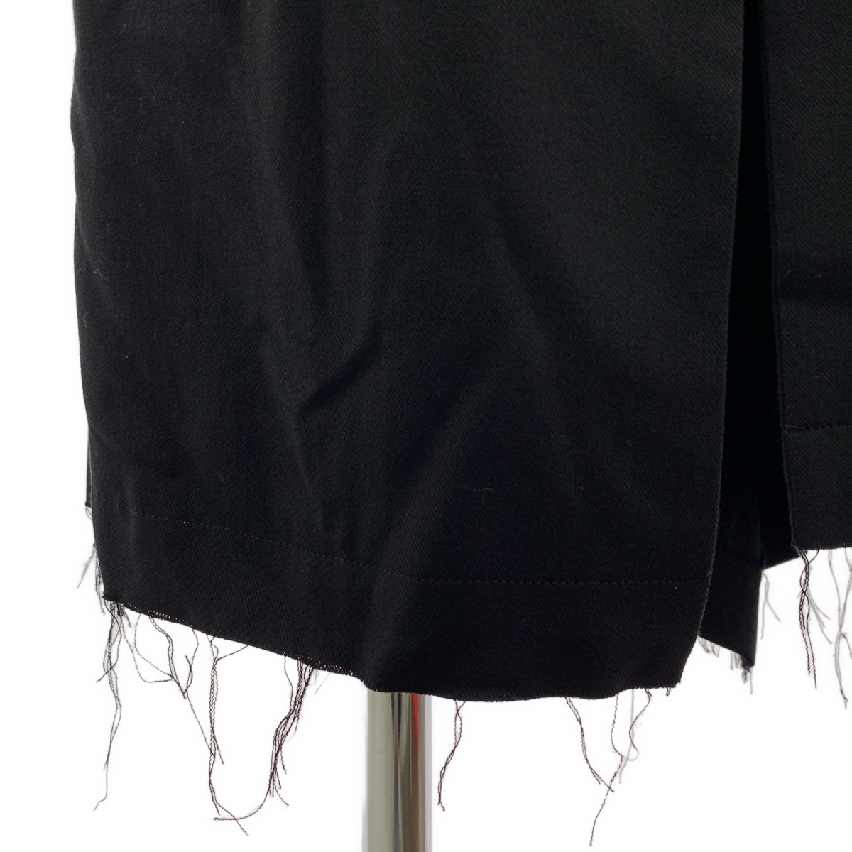 Y's / ワイズヨウジヤマモト RAYON VIYELLA COLLARLESS JACKET レーヨンビエラ ノーカラー ロングジャケット コート