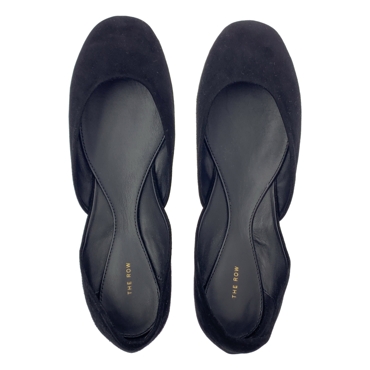 THE ROW / ザロウ GEMMA BALLET / スエード レザー バレエシューズ