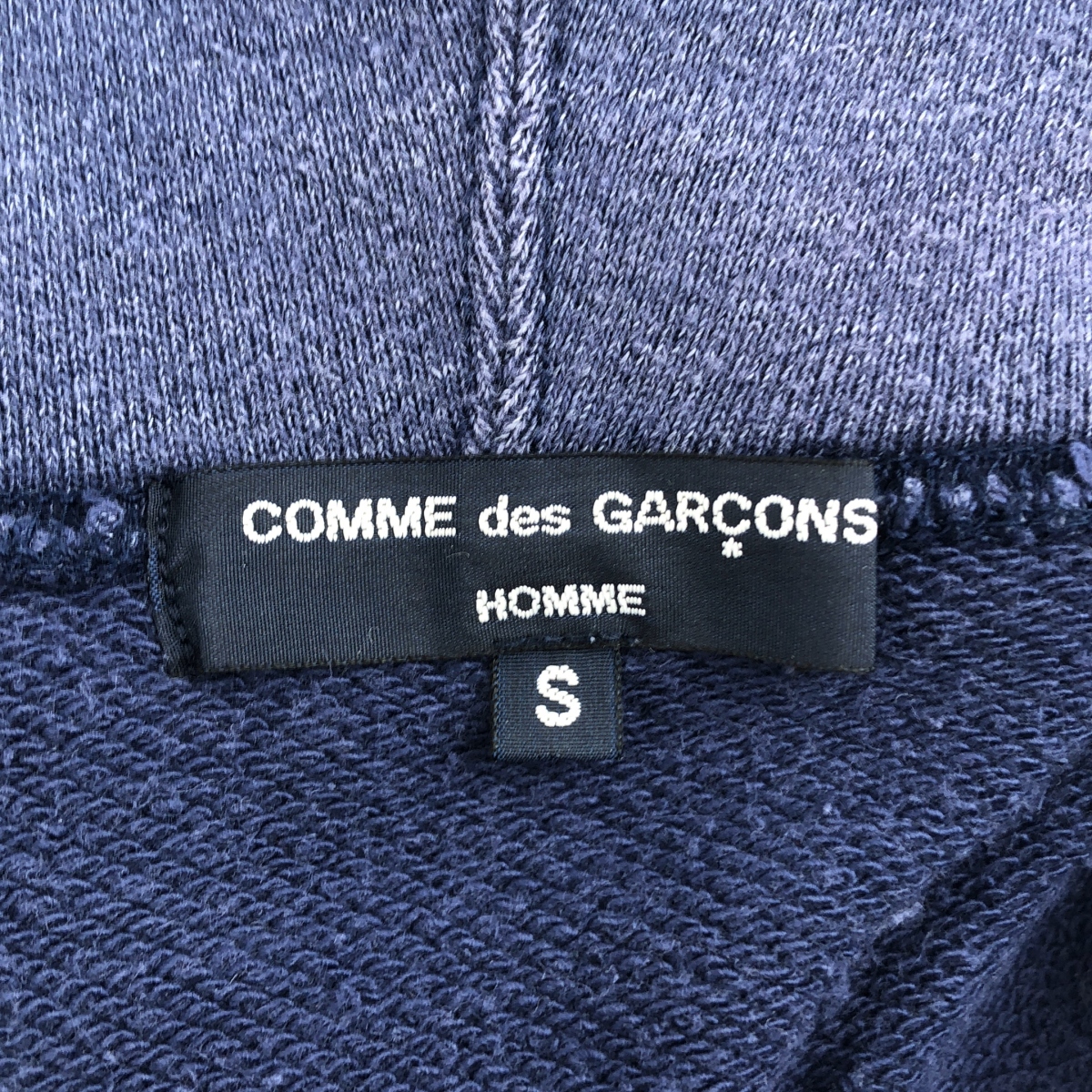 COMME des GARCONS HOMME / コムデギャルソンオム 製品加工 ロゴ スウェット フーディ
