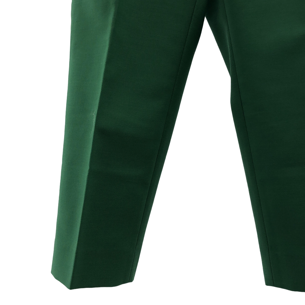 Drawer / ドゥロワー ウール モヘヤ タック パンツ