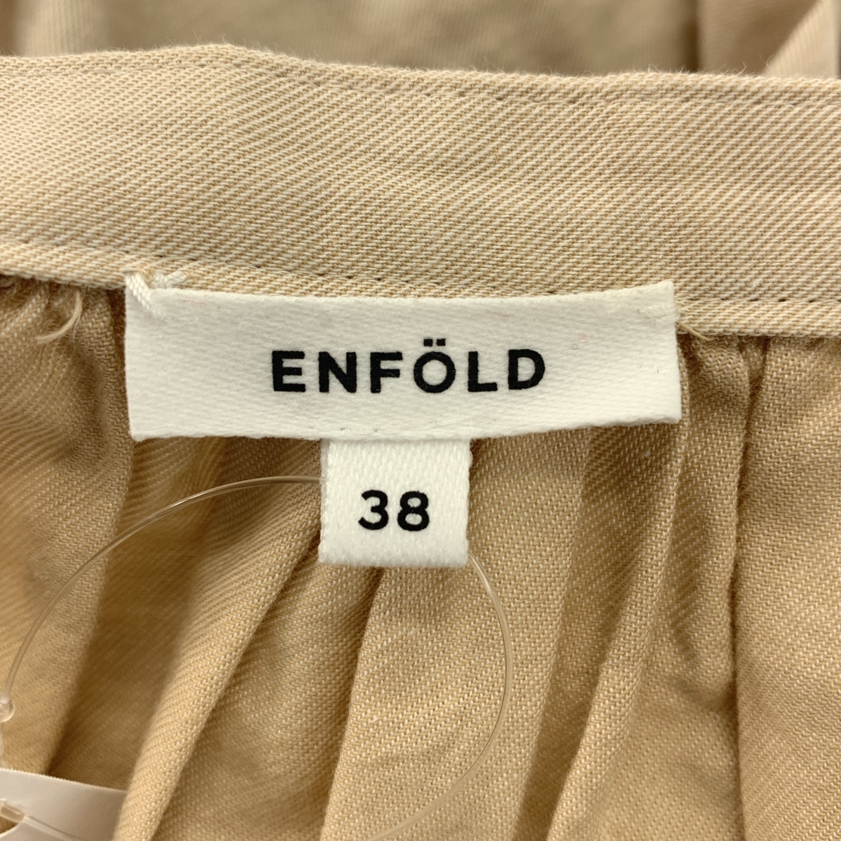 ENFOLD / エンフォルド コットン ウール ロングブラウス