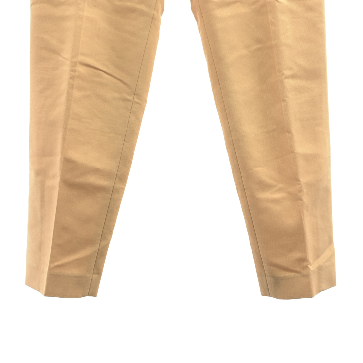 ebure / エブール ウール混 センタープレス サイドスリット スラックス パンツ