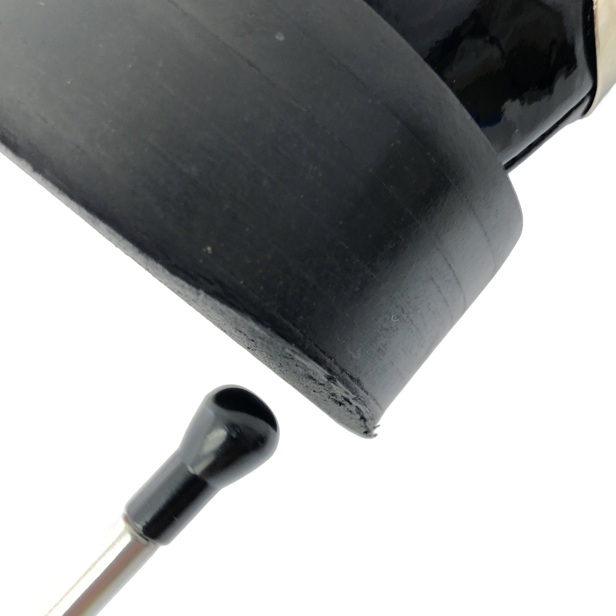 JIMMY CHOO / ジミーチュウ パテントレザー ビジュー レースアップ シューズ