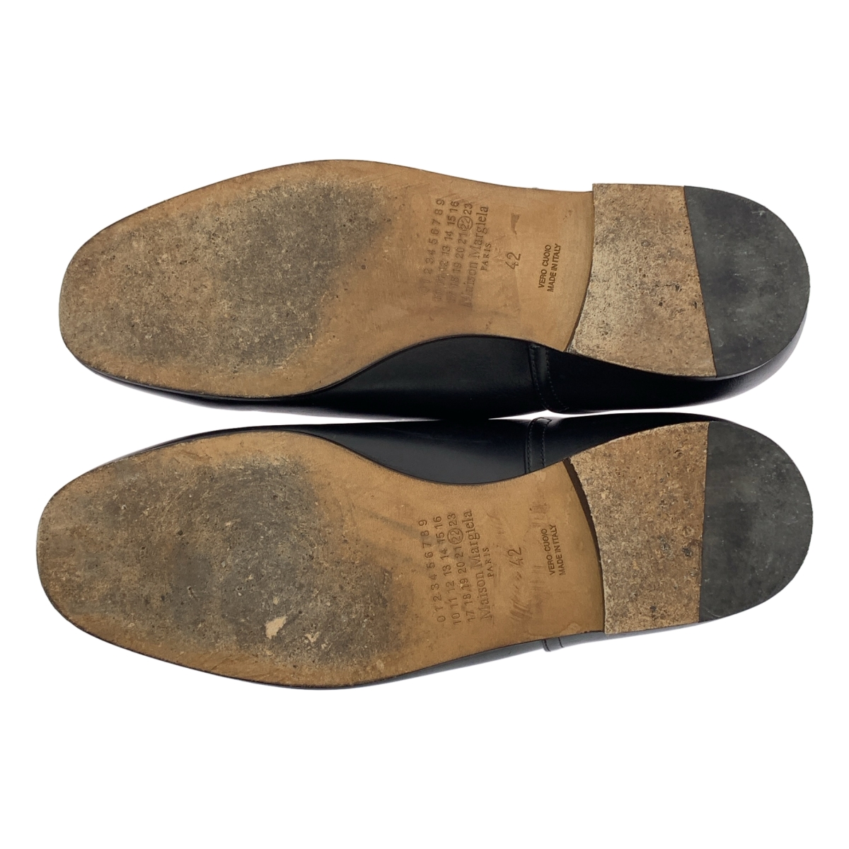 Maison Margiela / メゾンマルジェラ GRECIAN SLIPPERS レザー スリッポン シューズ