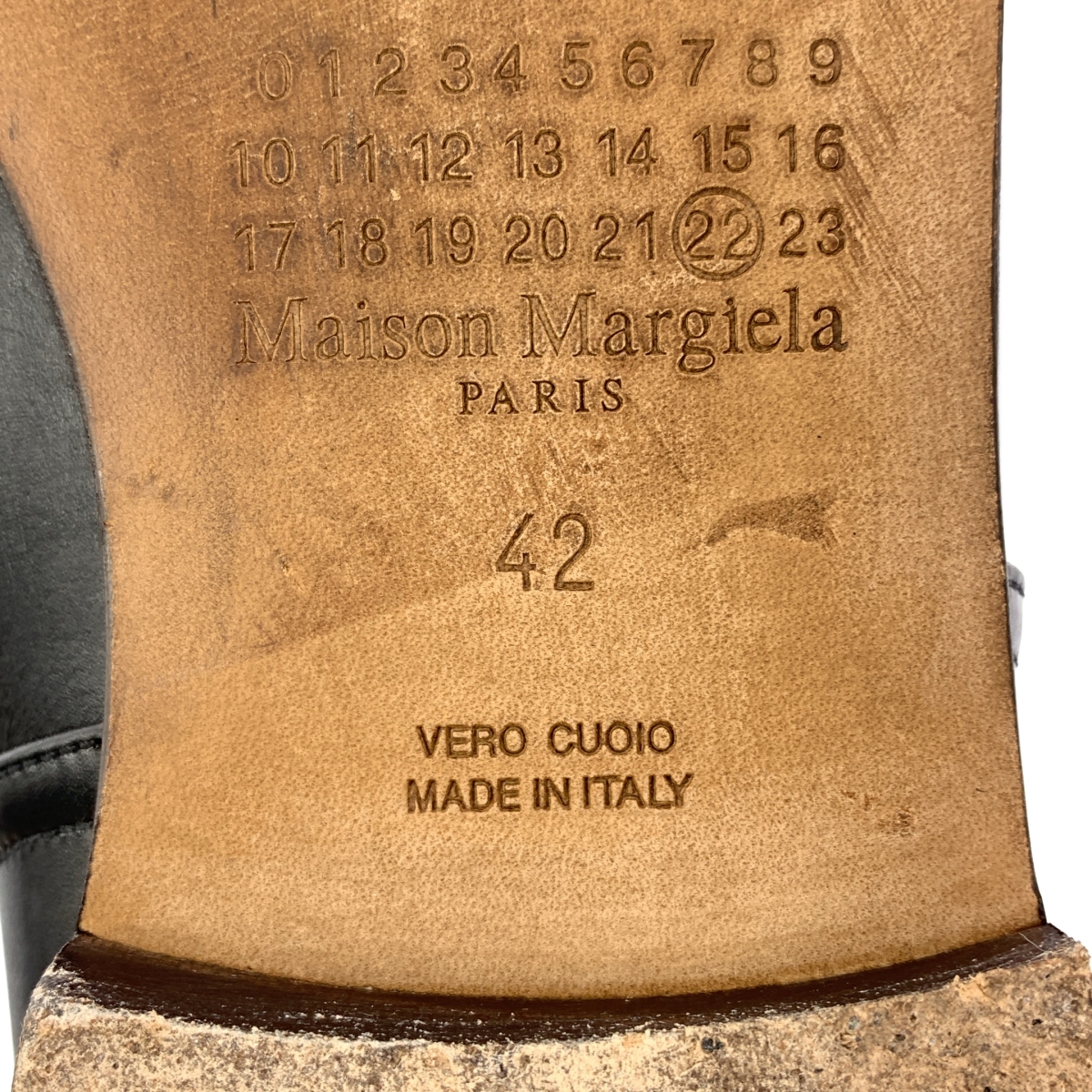 Maison Margiela / メゾンマルジェラ GRECIAN SLIPPERS レザー スリッポン シューズ