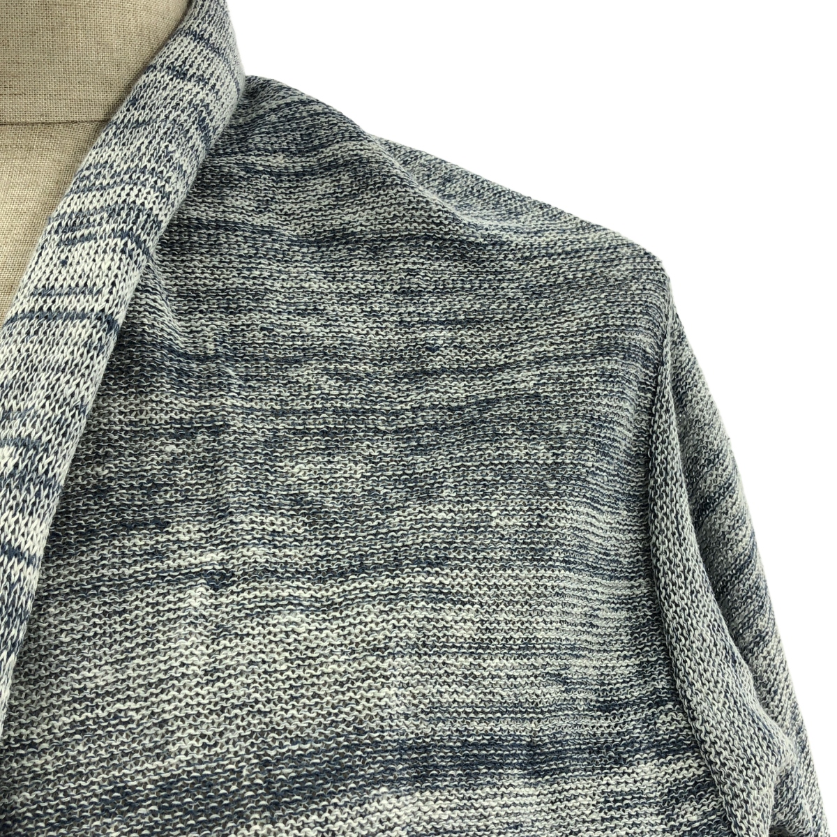 DANIELA GREGIS / ダニエラグレジス リネン ボタンレス ニット カーディガン