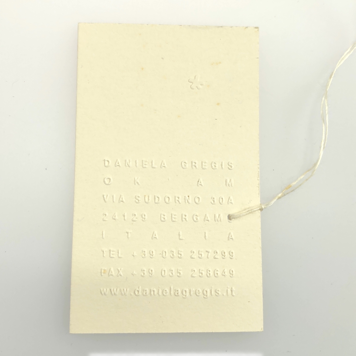 DANIELA GREGIS / ダニエラグレジス リネン ボタンレス ニット カーディガン