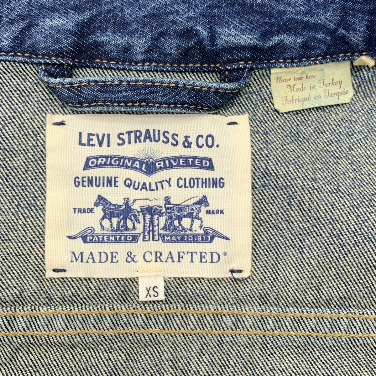 LEVI'S MADE & CRAFTED / リーバイスメイド&クラフテッド コットン デニム ジャケット