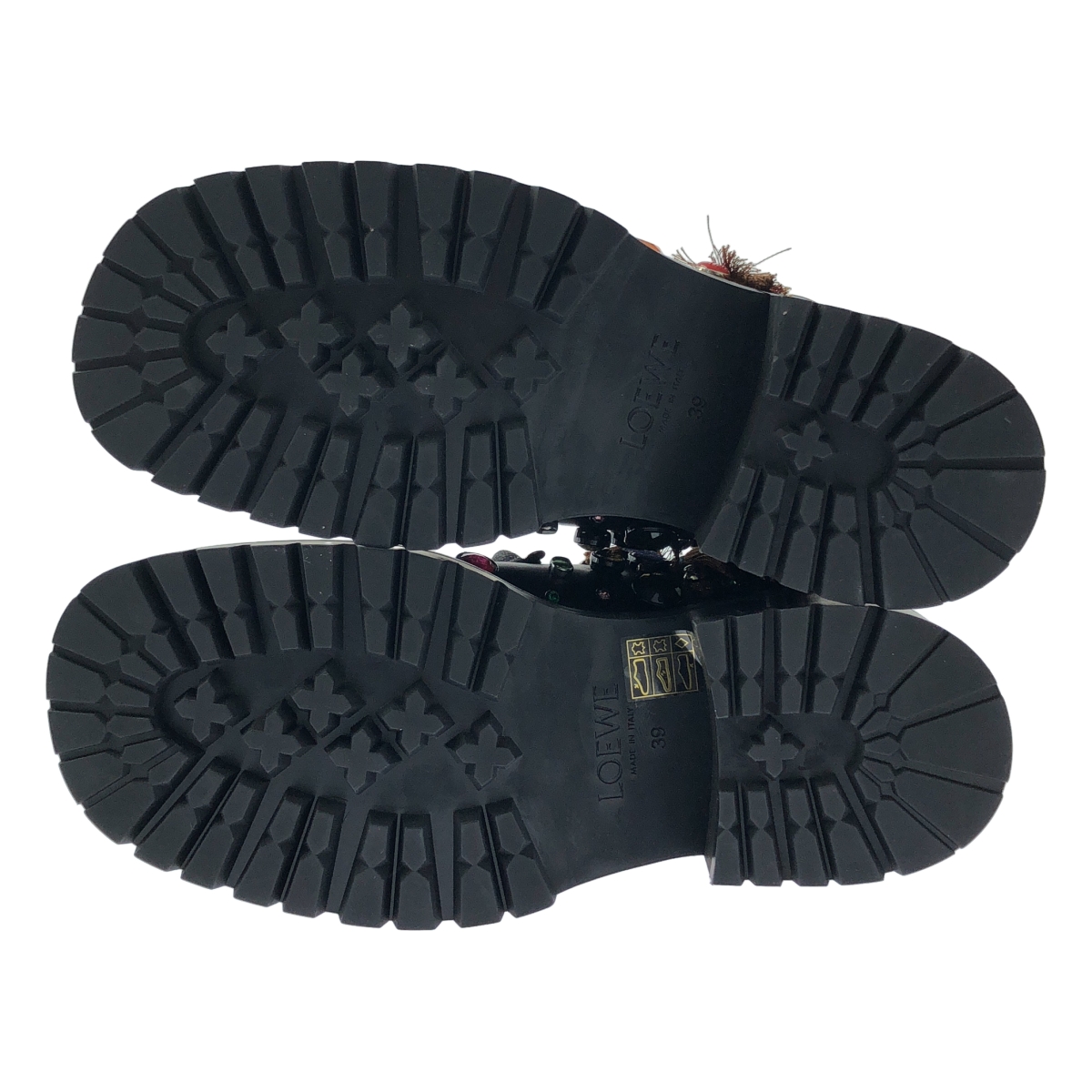 LOEWE / ロエベ ×スタジオジブリ ハウルの動く城 EMBELLISHED BOOTS ビジュー ブーツ